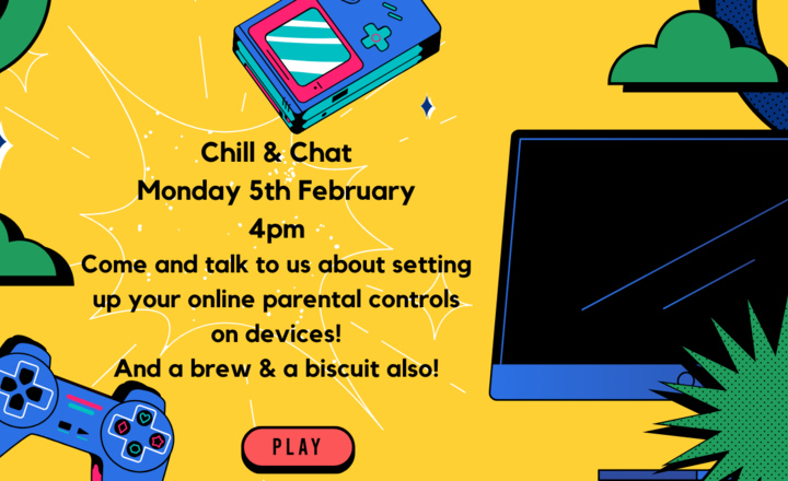 Image of Chill & Chat Monday 6th February 2024