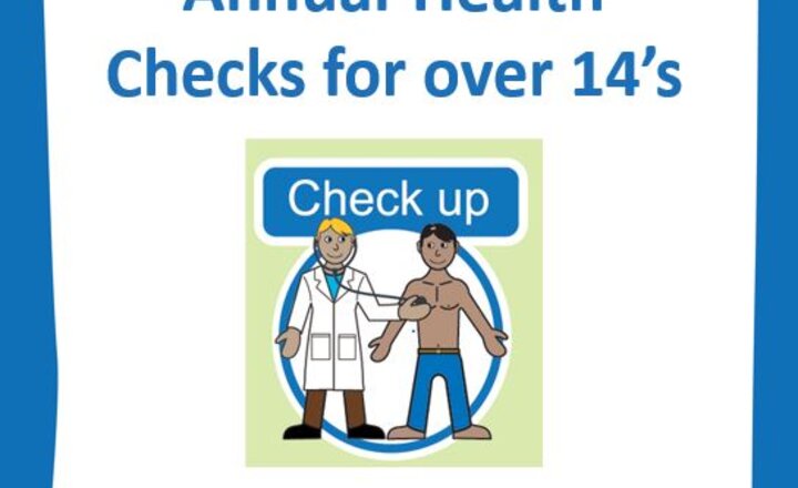 Image of Annual Health Check over 14's