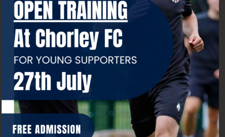 Image of Open Training at Chorley FC